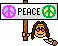 (peace)